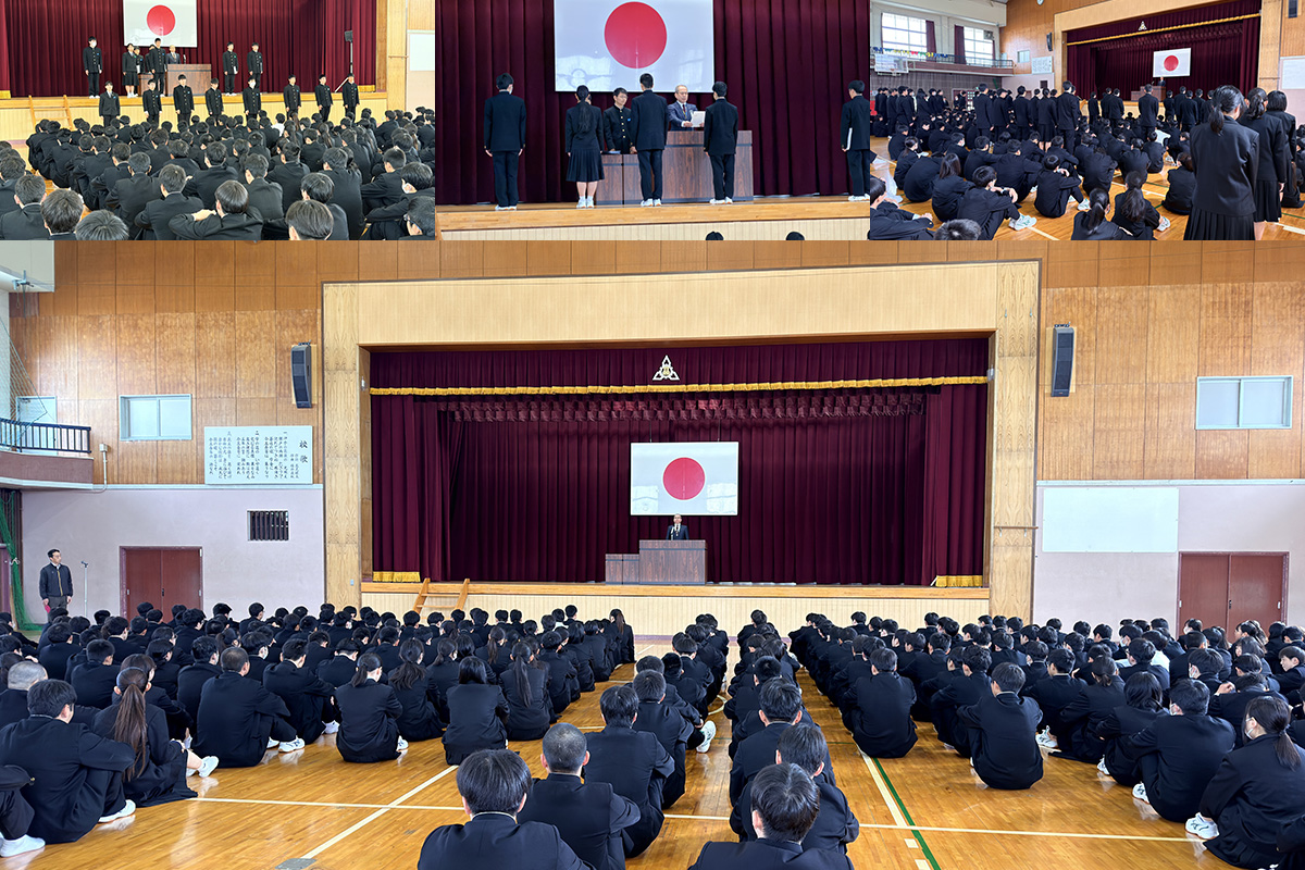 R73学期終業式